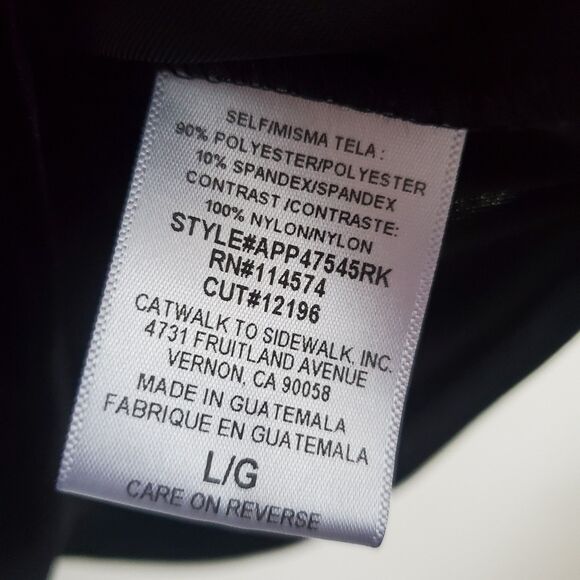 Pleione Top Large Black Velvet Sheer Floral Embroidered Fairy Whimsygoth Gothic - Picture 10 of 13